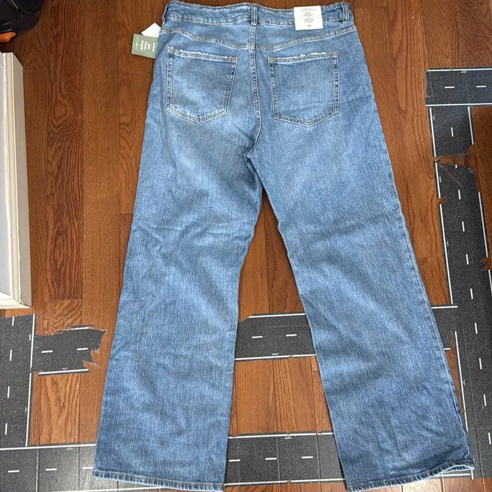 H&M Blue Flare & Wide Leg Jeans - Picture 6 of 6